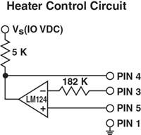 Typical heater control circuitry 